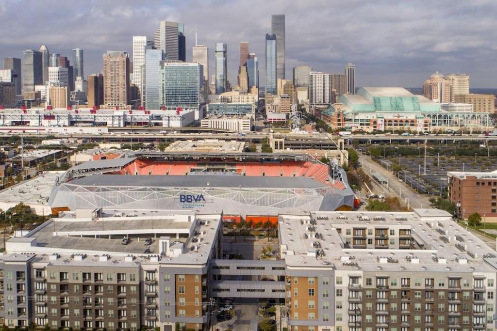 U4 Penthouse Downtown Houston Lägenhet Exteriör bild