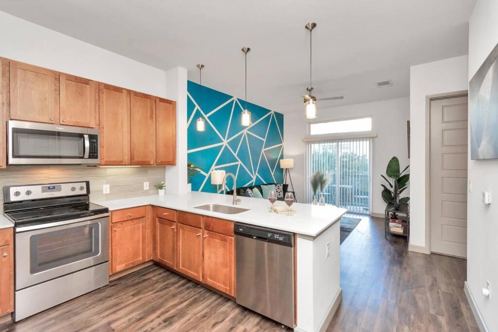 U4 Penthouse Downtown Houston Lägenhet Exteriör bild