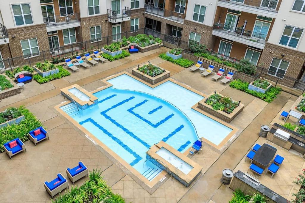 U4 Penthouse Downtown Houston Lägenhet Exteriör bild
