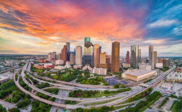 U4 Penthouse Downtown Houston Lägenhet Exteriör bild